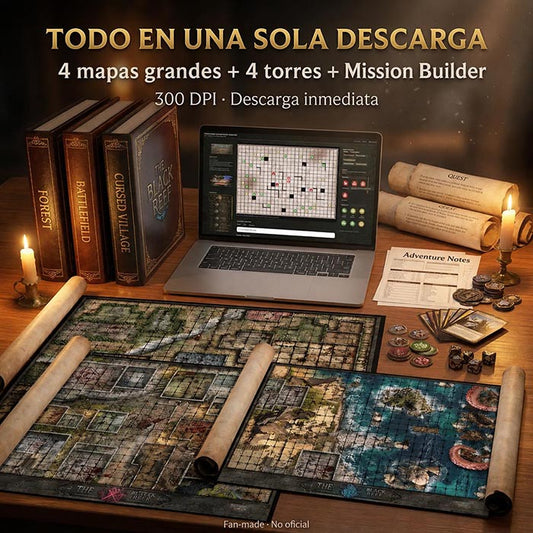 Imparable Adventure Maps — Pack Completo