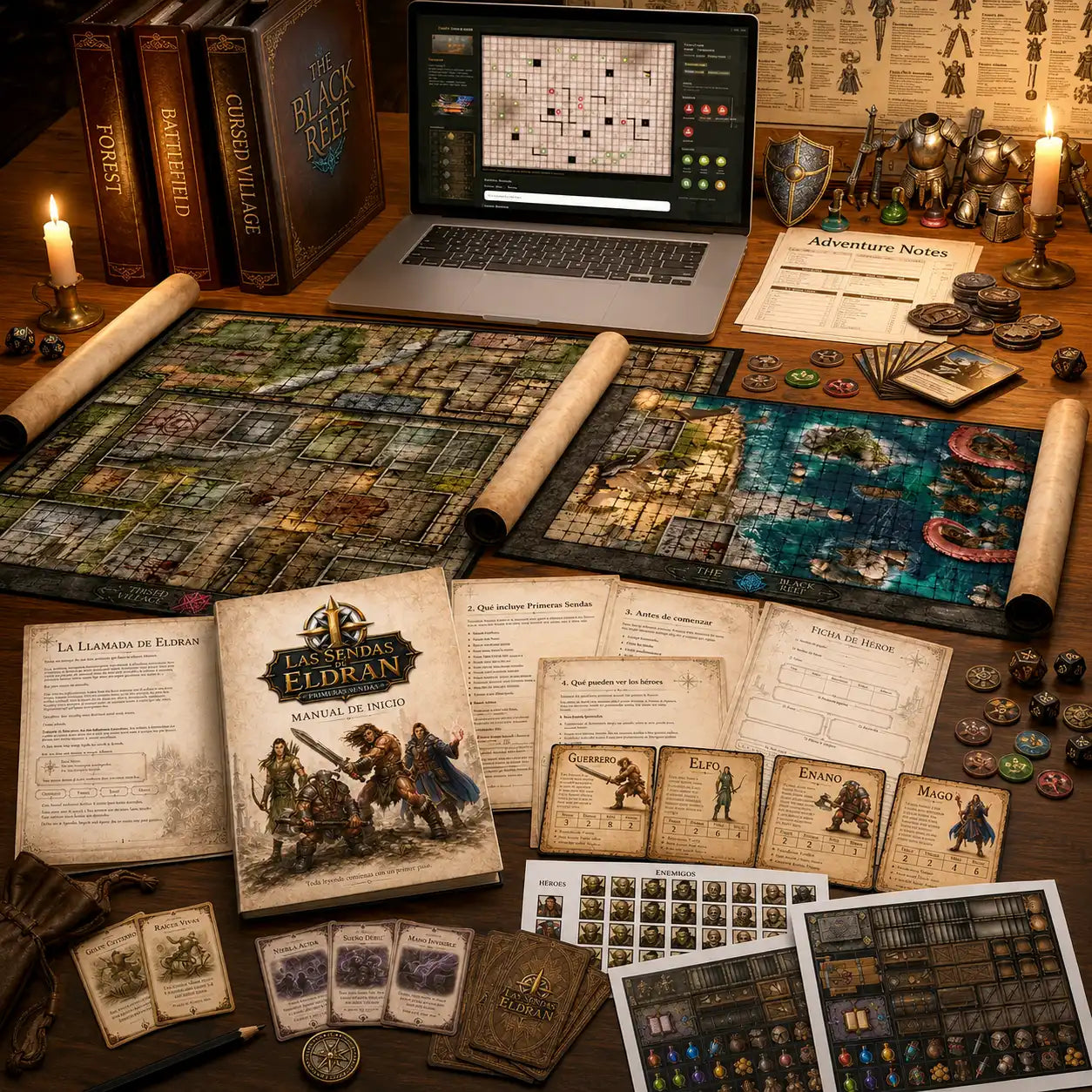Combo Aventura Completa con Starter Kit Primeras Sendas y Pack Completo de Mapas