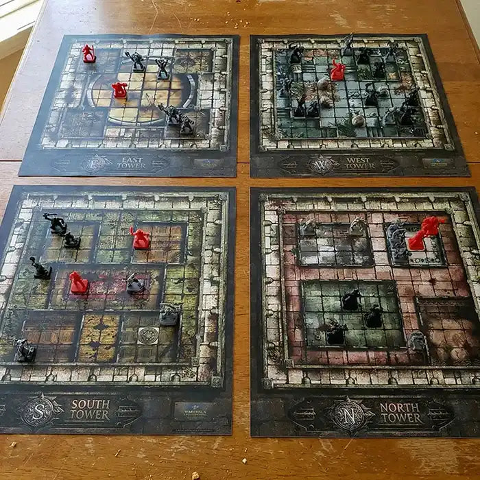 4 torres estratégicas para aventuras de fantasía en mesa